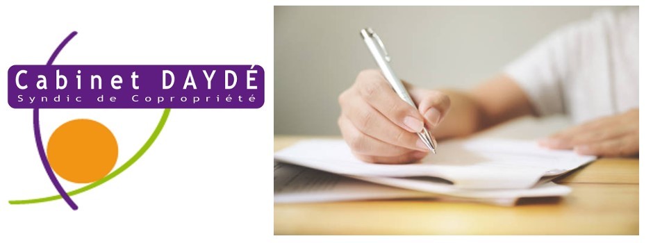CABINET DAYDÉ - VOTRE SPECIALISTE DE LA COPROPRIETE CABINET DAYDÉ - VOTRE SPECIALISTE DE LA COPROPRIETE